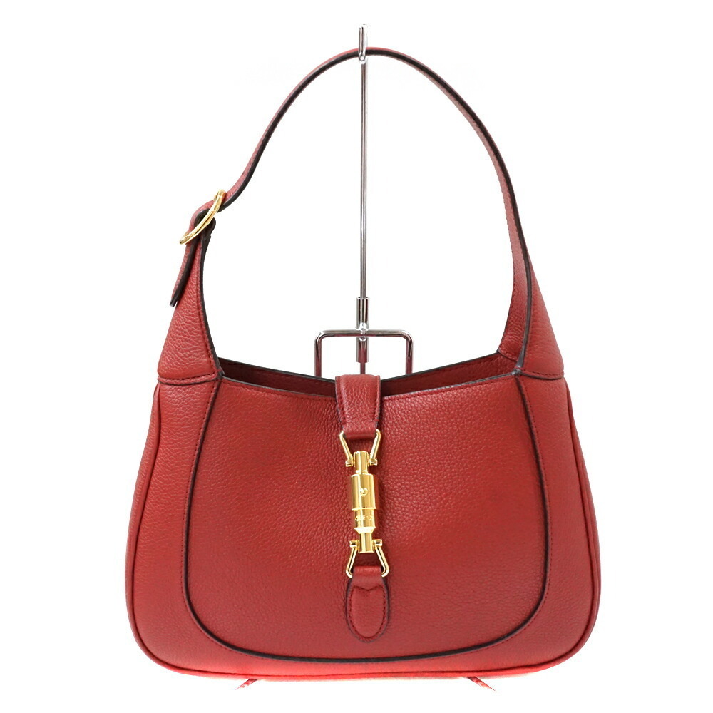 Gucci Jackie One Shoulder Hobo Bag Red